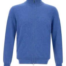 шерстяной свитер на молнии