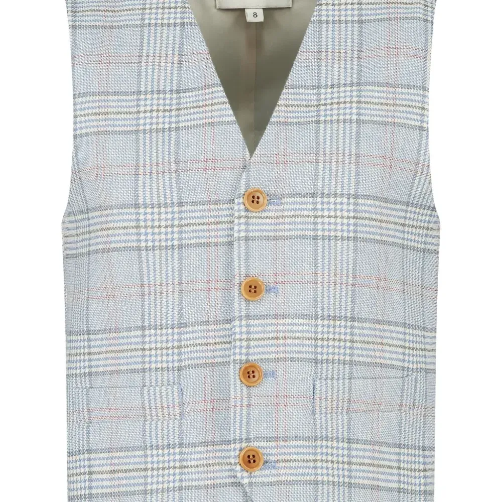 Жилет в клетку