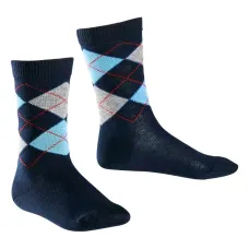 Носки с геометричным узором