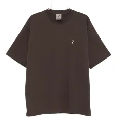 футболка с вышитым логотипом