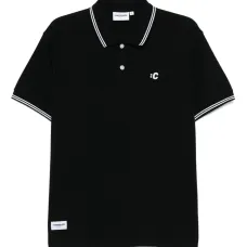 рубашка поло с вышитым логотипом