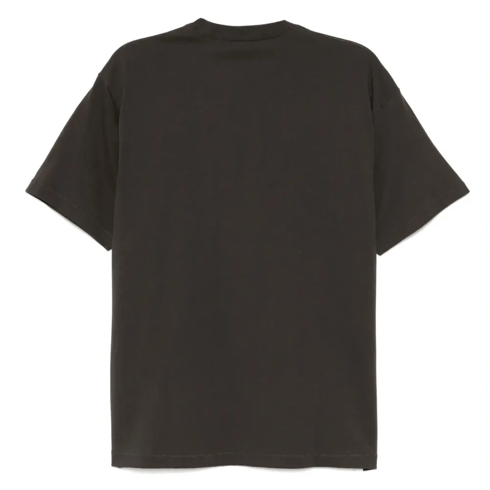 футболка с нашивкой-логотипом из коллаборации с Russell Athletic