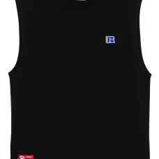 жилет с нашивкой-логотипом