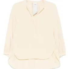 Атласная блузка