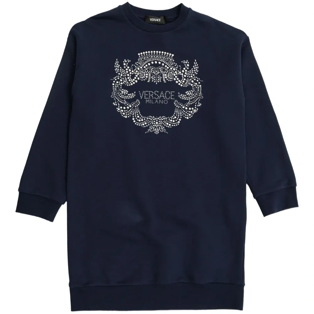 Платье с логотипом