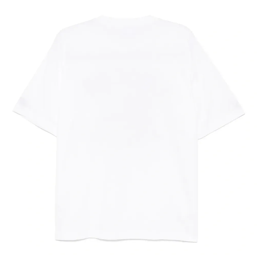 футболка с логотипом из коллаборации с Russell Athletic