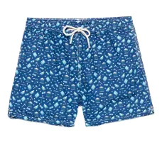 Плавки-шорты с графичным принтом