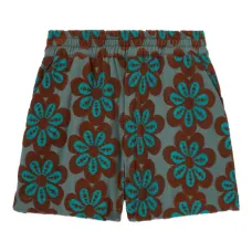 шорты с цветочным принтом