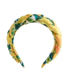 ободок с цветочным декором