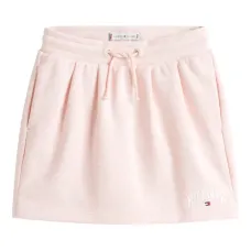 Юбка с вышитым логотипом