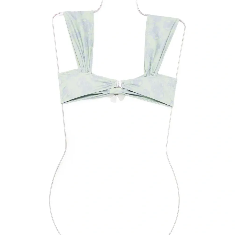 топ бикини с принтом