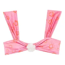 бикини с цветочной аппликацией бикини с цветочной аппликацией