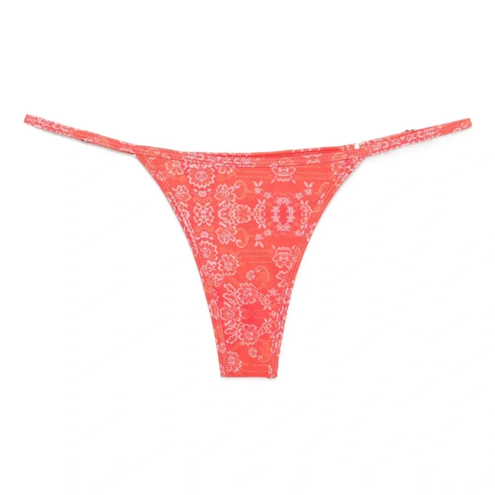 плавки бикини с цветочным принтом