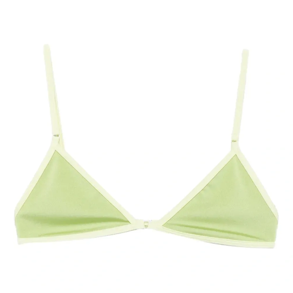 топ бикини с треугольными чашками