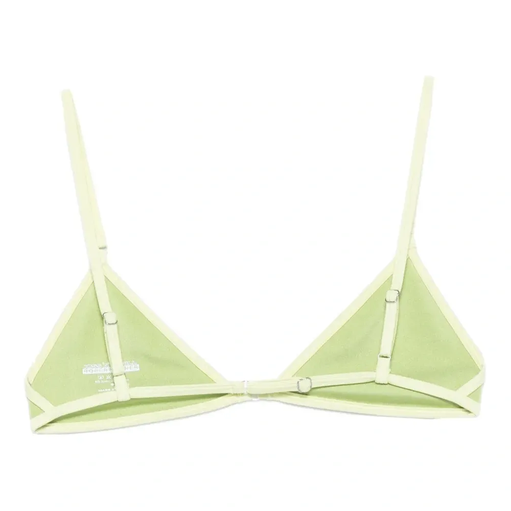 топ бикини с треугольными чашками