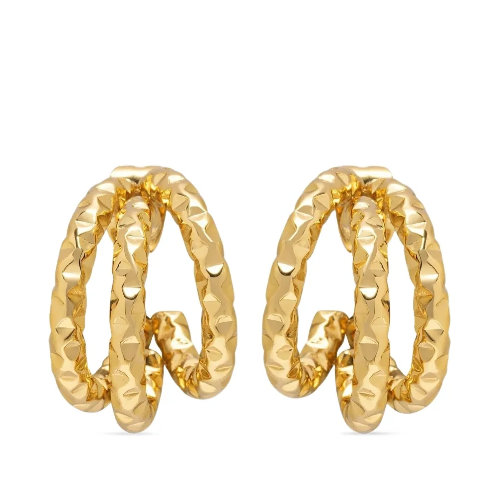 Серьги-кольца Triple Hoop