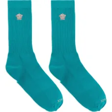 Носки в рубчик с вышивкой Medusa