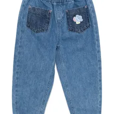 Джинсы с вышитым логотипом Джинсы с вышитым логотипом