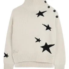 свитер с высоким воротником