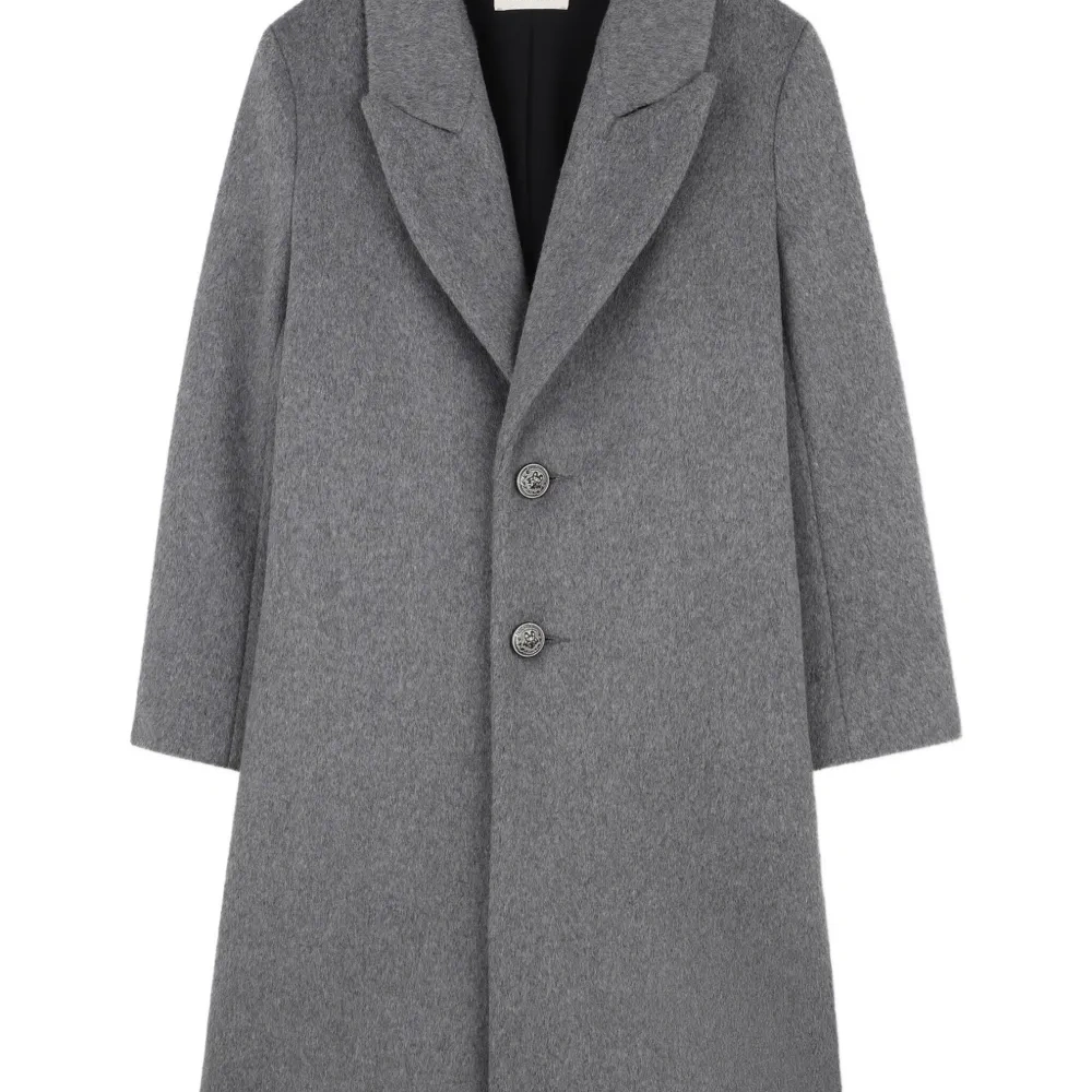 Однобортное пальто