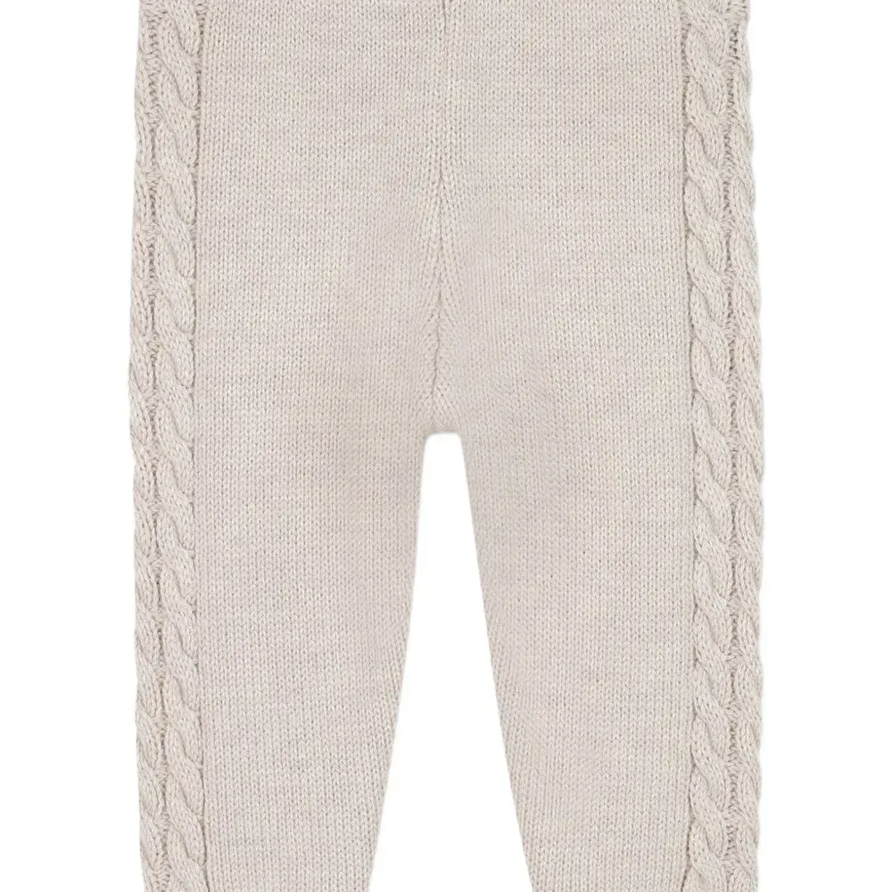 Комплект из топа и брюк фактурной вязки