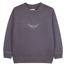 Толстовка со стразами