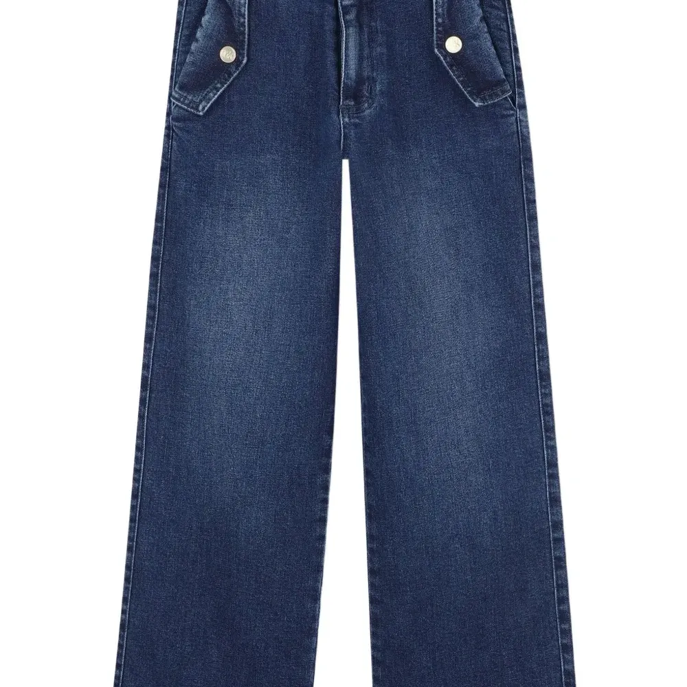 джинсы с подворотами