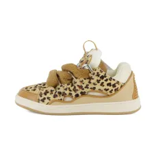 кроссовки с леопардовым принтом