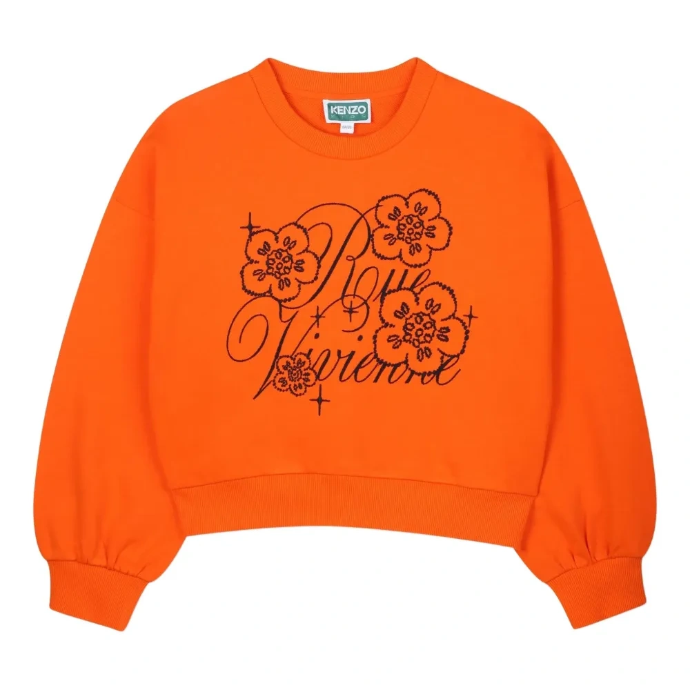 толстовка с цветочным принтом