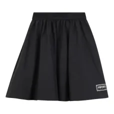 расклешенная юбка с логотипом