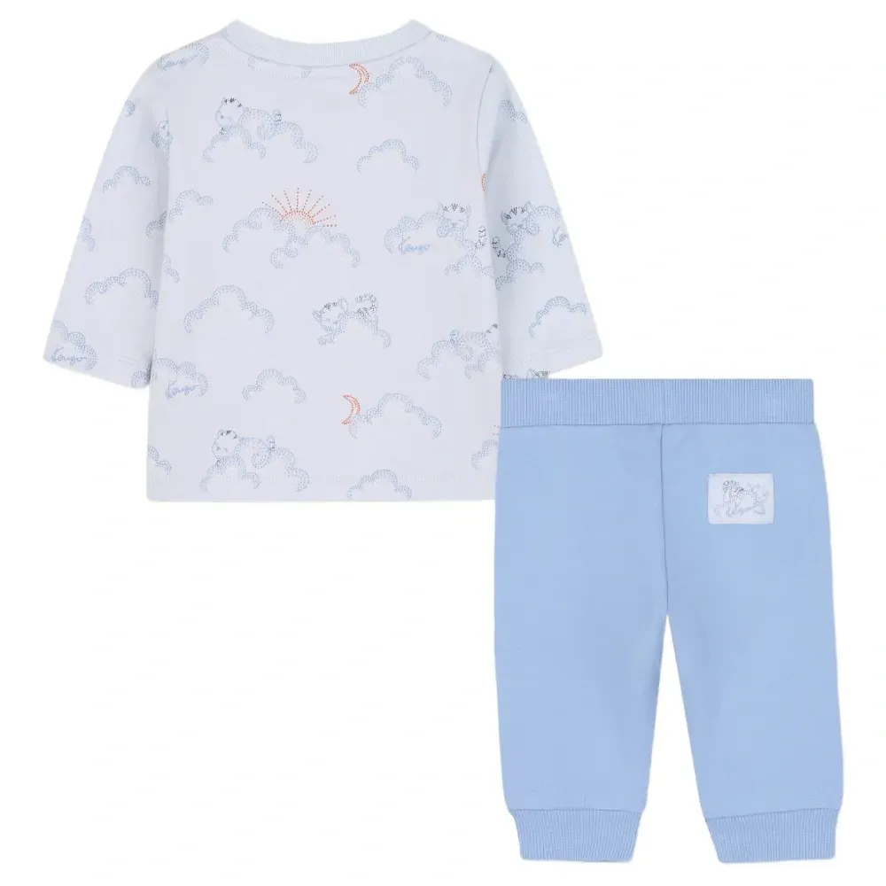 комплект из толстовки и брюк с принтом комплект из толстовки и брюк с принтом