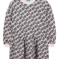 платье с логотипом