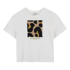 футболка с леопардовым принтом