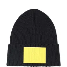 шапка бини в рубчик