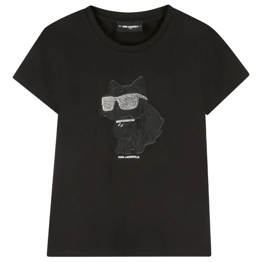 Футболка Choupette со стразами