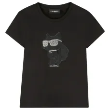 Футболка Choupette со стразами