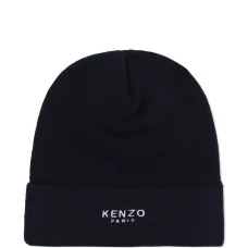 шапка бини с вышитым логотипом