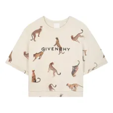 футболка с леопардовым принтом