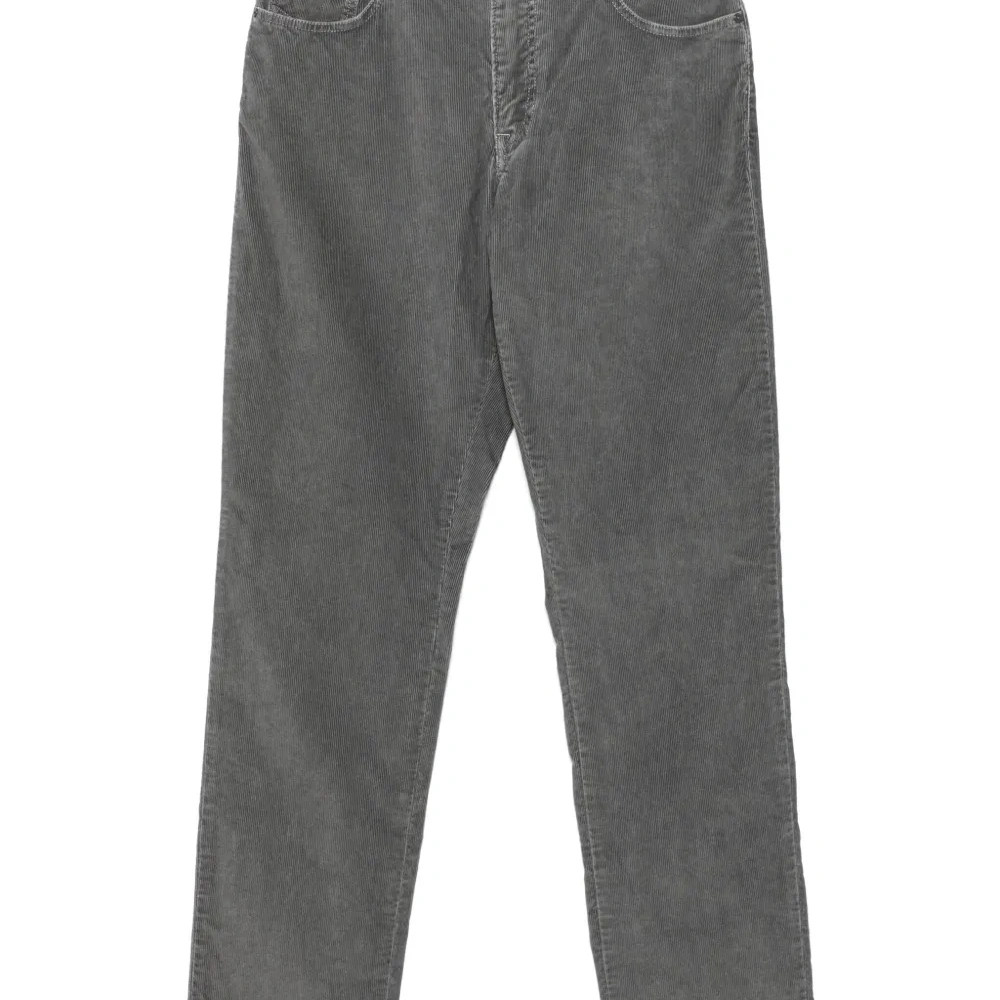 Брюки с вышитым логотипом