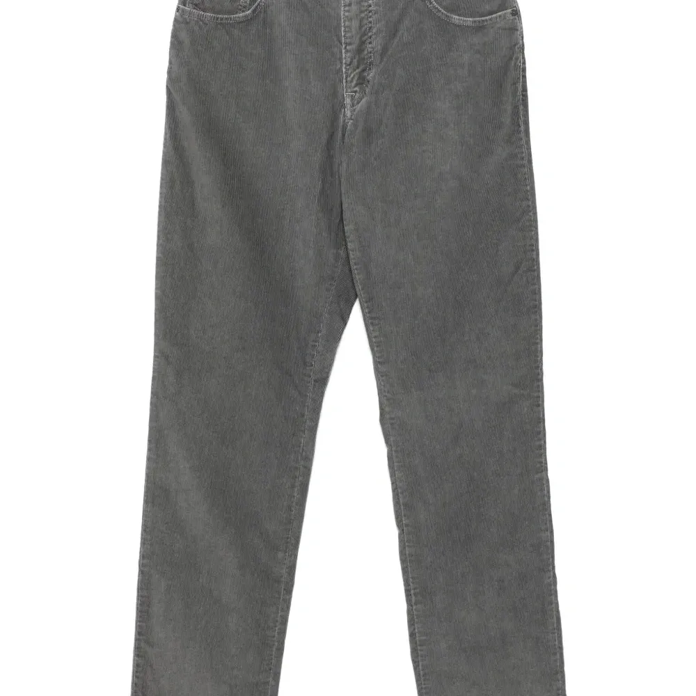 Брюки с вышитым логотипом