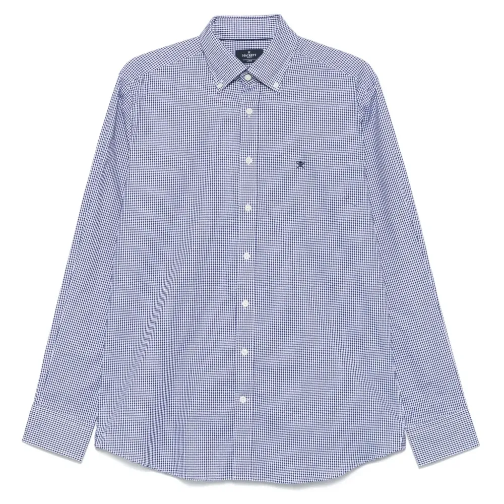 Рубашка с вышитым логотипом