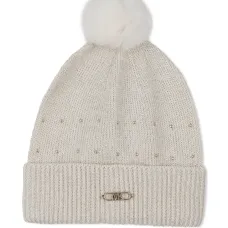 шапка бини с помпоном