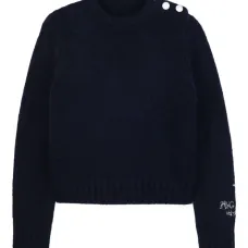 Свитер с декоративными пуговицами