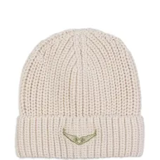 вязаная шапка бини