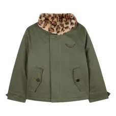 Куртка с меховой подкладкой