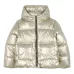 Пуховик с эффектом металлик Пуховик с эффектом металлик