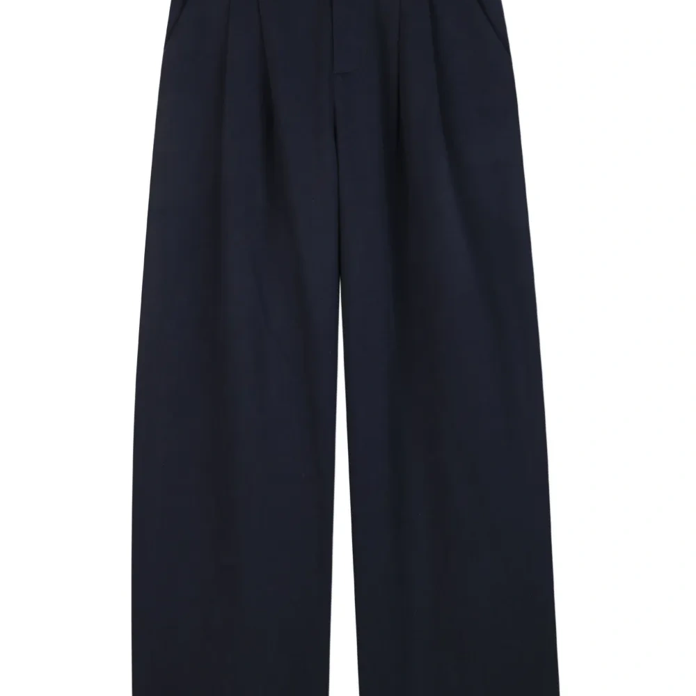 плиссированные брюки