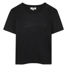 футболка с вышитым логотипом