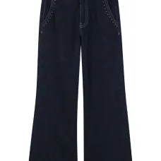 джинсы с заклепками джинсы с заклепками