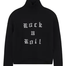 свитер с высоким воротником